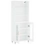 Aparador alto madera contrachapada blanco 69,5x34x180 cm de vidaXL, Aparadores - Ref: Foro24-3189293, Precio: 142,05 €, Descu...