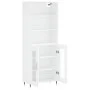 Tall white plywood sideboard 69.5x34x180 cm by vidaXL, Sideboards - Ref: Foro24-3189293, Price: 135,79 €, Discount: %