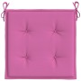 Cojines para silla de jardín 4 uds tela rosa 50x50x3 cm by vidaXL, Cushions for chairs and sofas - Ref: Foro24-361093, Price:...