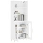 Hohes Sideboard Sperrholz weiß 69,5x34x180 cm von vidaXL, Sideboards - Ref: Foro24-3189301, Preis: 142,83 €, Rabatt: %