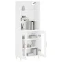 Tall white plywood sideboard 69.5x34x180 cm by vidaXL, Sideboards - Ref: Foro24-3189301, Price: 134,24 €, Discount: %