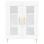 Tall white plywood sideboard 69.5x34x180 cm by vidaXL, Sideboards - Ref: Foro24-3189301, Price: 134,24 €, Discount: %