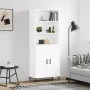 Hohes weißes Sperrholz-Sideboard 69,5 x 34 x 180 cm von vidaXL, Sideboards - Ref: Foro24-3189253, Preis: 128,18 €, Rabatt: %