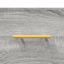 Aparador alto madera contrachapada gris sonoma 69,5x34x180 cm de vidaXL, Aparadores - Ref: Foro24-3200511, Precio: 140,35 €, ...