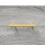 Aparador alto madera contrachapada gris sonoma 69,5x34x180 cm de vidaXL, Aparadores - Ref: Foro24-3200511, Precio: 138,07 €, ...