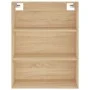 Hohes Sideboard aus eichenfarbenem Sperrholz, 69,5 x 34 x 180 cm von vidaXL, Sideboards - Ref: Foro24-3189256, Preis: 153,04 ...