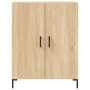 Hohes Sideboard aus eichenfarbenem Sperrholz, 69,5 x 34 x 180 cm von vidaXL, Sideboards - Ref: Foro24-3189256, Preis: 153,04 ...