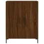 Aparador alto madera contrachapada marrón roble 69,5x34x180 cm by vidaXL, Sideboards - Ref: Foro24-3189260, Price: 137,29 €, ...