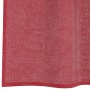 Cortinas de gasa con trabillas 2 uds rojo vino 140x245 cm