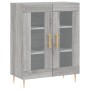 Hohes Sideboard aus sonomagrauem Sperrholz, 69,5 x 34 x 180 cm von vidaXL, Sideboards - Ref: Foro24-3189307, Preis: 141,38 €,...