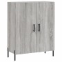 Aparador alto madera contrachapada gris sonoma 69,5x34x180 cm de vidaXL, Aparadores - Ref: Foro24-3189267, Precio: 145,42 €, ...