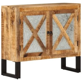 Aparador de madera maciza de mango y metal 80x30x71 cm von vidaXL, Sideboards - Ref: Foro24-355842, Preis: 213,71 €, Rabatt: %