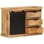 Unbehandeltes Sideboard aus massivem Mangoholz, 80 x 30 x 55 cm von vidaXL, Sideboards - Ref: Foro24-355844, Preis: 235,71 €,...