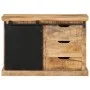 Untreated solid mango wood sideboard 80x30x55 cm by vidaXL, Sideboards - Ref: Foro24-355844, Price: 235,71 €, Discount: %