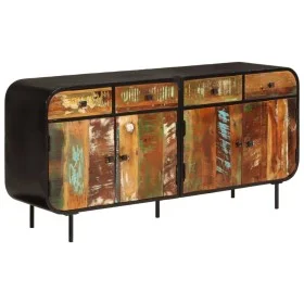 Sideboard made of recycled solid wood and metal 140x35x70 cm by vidaXL, Sideboards - Ref: Foro24-355845, Price: 443,53 €, Dis...