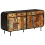 Sideboard made of recycled solid wood and metal 140x35x70 cm by vidaXL, Sideboards - Ref: Foro24-355845, Price: 443,53 €, Dis...