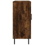 Sideboard aus geräuchertem Eichenholzwerkstoff, 90 x 34 x 80 cm von vidaXL, Sideboards - Ref: Foro24-828121, Preis: 84,74 €, ...