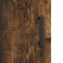 Smoked oak engineered wood sideboard 90x34x80 cm by vidaXL, Sideboards - Ref: Foro24-828121, Price: 83,72 €, Discount: %