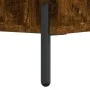 Smoked oak engineered wood sideboard 90x34x80 cm by vidaXL, Sideboards - Ref: Foro24-828121, Price: 83,72 €, Discount: %