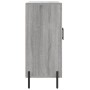 Aparador de madera de ingeniería gris Sonoma 90x34x80 cm de vidaXL, Aparadores - Ref: Foro24-828122, Precio: 86,60 €, Descuen...