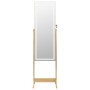 Standing mirror with jewelry box and LED lights by vidaXL, Mirrors - Ref: Foro24-353264, Price: 139,84 €, Discount: %