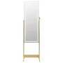 Standing mirror with jewelry box and LED lights by vidaXL, Mirrors - Ref: Foro24-353264, Price: 137,49 €, Discount: %