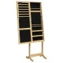 Standing mirror with jewelry box and LED lights by vidaXL, Mirrors - Ref: Foro24-353264, Price: 137,49 €, Discount: %