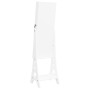 Floor mirror with jewelry cabinet and white LED lights by vidaXL, Mirrors - Ref: Foro24-353265, Price: 141,29 €, Discount: %