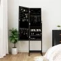 Standing mirror with jewelry box and black LED lights by vidaXL, Mirrors - Ref: Foro24-353263, Price: 127,98 €, Discount: %
