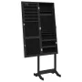 Standing mirror with jewelry box and black LED lights by vidaXL, Mirrors - Ref: Foro24-353263, Price: 127,98 €, Discount: %