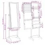 Standing mirror with jewelry box and black LED lights by vidaXL, Mirrors - Ref: Foro24-353263, Price: 127,98 €, Discount: %