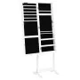 Espejo de pie con joyero y luces LED blanco by vidaXL, Mirrors - Ref: Foro24-353262, Price: 136,84 €, Discount: %