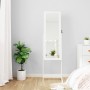 Floor mirror with jewelry cabinet and white LED lights by vidaXL, Mirrors - Ref: Foro24-353259, Price: 146,22 €, Discount: %