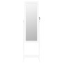Floor mirror with jewelry cabinet and white LED lights by vidaXL, Mirrors - Ref: Foro24-353259, Price: 146,22 €, Discount: %