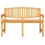 3-teiliges Garten-Esszimmerset aus massivem Teakholz von vidaXL, Gartensets - Ref: Foro24-3157943, Preis: 825,29 €, Rabatt: %