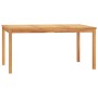 Garten-Essgruppe 7-teilig aus massivem Teakholz von vidaXL, Gartensets - Ref: Foro24-3157932, Preis: 964,64 €, Rabatt: %