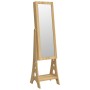 Standing mirror with jewelry box and LED lights by vidaXL, Mirrors - Ref: Foro24-353267, Price: 191,35 €, Discount: %