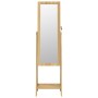 Standing mirror with jewelry box and LED lights by vidaXL, Mirrors - Ref: Foro24-353267, Price: 191,35 €, Discount: %