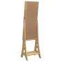Standing mirror with jewelry box and LED lights by vidaXL, Mirrors - Ref: Foro24-353267, Price: 187,03 €, Discount: %