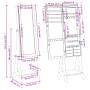 Standing mirror with jewelry box and LED lights by vidaXL, Mirrors - Ref: Foro24-353267, Price: 191,35 €, Discount: %