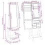 Standing mirror with jewelry box and LED lights by vidaXL, Mirrors - Ref: Foro24-353267, Price: 187,03 €, Discount: %