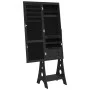 Espejo de pie con joyero y luces LED negro de vidaXL, Espejos - Ref: Foro24-353266, Precio: 122,25 €, Descuento: %