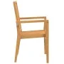 Juego de comedor para jardín 5 piezas madera maciza de teca von vidaXL, Gartensets - Ref: Foro24-3157919, Preis: 837,84 €, Ra...