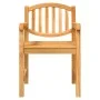 Juego de comedor para jardín 4 piezas madera maciza de teca by vidaXL, Garden sets - Ref: Foro24-3157944, Price: 731,34 €, Di...