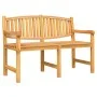 Juego de comedor para jardín 4 piezas madera maciza de teca by vidaXL, Garden sets - Ref: Foro24-3157944, Price: 731,34 €, Di...