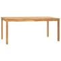 Juego de comedor para jardín 4 piezas madera maciza de teca by vidaXL, Garden sets - Ref: Foro24-3157944, Price: 731,34 €, Di...