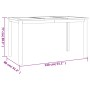 Juego de comedor para jardín 5 piezas madera maciza de teca by vidaXL, Garden sets - Ref: Foro24-3157927, Price: 684,35 €, Di...