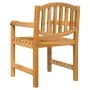 Juego de comedor para jardín 5 piezas madera maciza de teca by vidaXL, Garden sets - Ref: Foro24-3157933, Price: 695,12 €, Di...