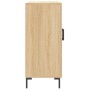 Sonoma Oak Engineered Wood Sideboard 90x34x80 cm by vidaXL, Sideboards - Ref: Foro24-828111, Price: 92,37 €, Discount: %