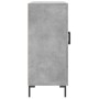 Aparador de madera de ingeniería gris hormigón 90x34x80 cm de vidaXL, Aparadores - Ref: Foro24-828112, Precio: 89,48 €, Descu...